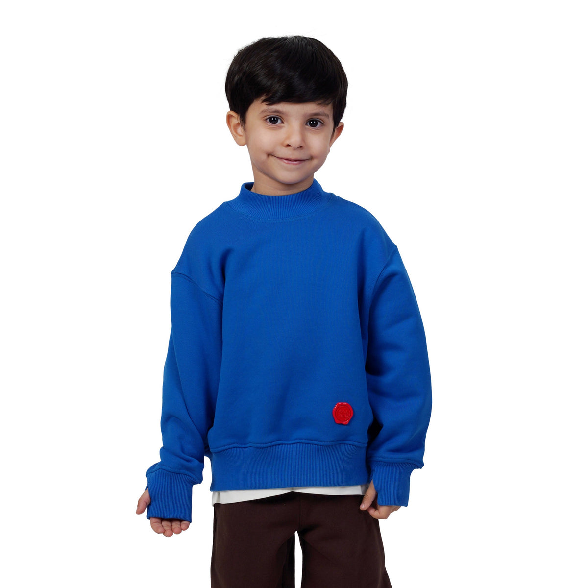 kids blue sweatshirt #color_cobalt blue